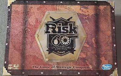 Hasbro Risk 60th Anniversary Edition The Game Of Strategic Conquest • $24.99