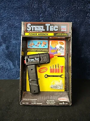 Vintage 1992 Remco Steel Tec Power Wrench #7070 Construction Toy -FREE SHIPPING • $20