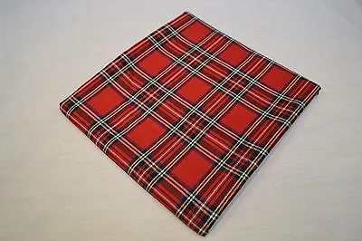 £4.50 • Buy Polyviscose Tartan Fabric - Plaid Check, 150 Cm Wide 190 Gsm. 
