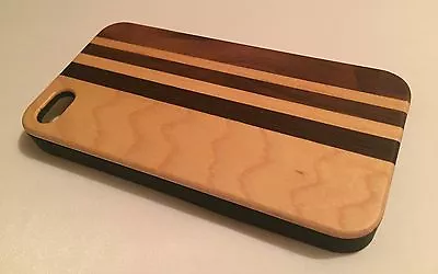 £17.99 • Buy Apple Iphone 4 4S Cover Case Hard Back Real Sandal Wood Wooden Solid Oak Brown 