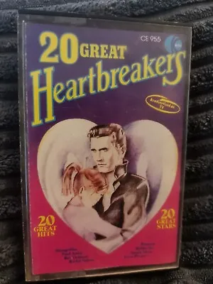 20 Great Heartbreakers - Paul Anka/Shangri-Las/Bobby Vee/Sandy Shaw (Cassette) • $10.09