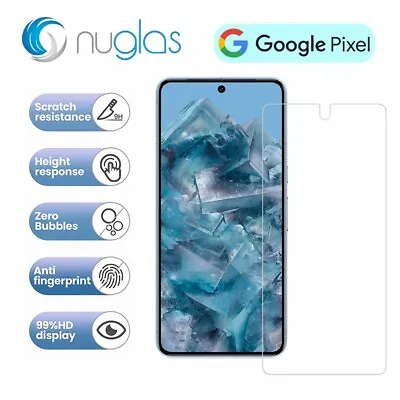 Screen Protector Nuglas Clear Tempered Glass 3D/2.5D For Google Pixel 8 7 Pro 6 • $6.95