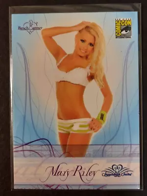 BENCH WARMER Mary Riley San Diego Comic Con SDCC Promo Card #No Number 2008 • $7.95