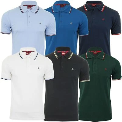 £37.99 • Buy Mens Merc London Card Pique Polo Shirt Mod Retro