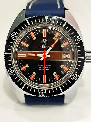 Yema Sous Marine - Mechanical - Diver Watch • £220