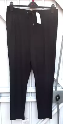 Matalan Papaya Black Trousers Size 16/18 New With Tags • £7.99