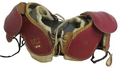  1950-1960 Youth Peewee  Football Decor Shoulder Pads #zu • $19.50