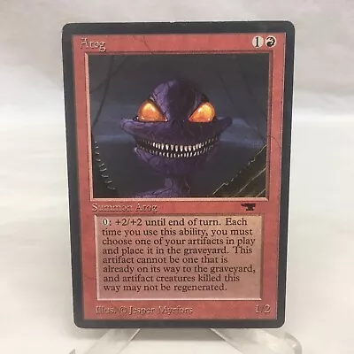 Atog Magic The Gathering Antiquities Vintage Card • $3.99