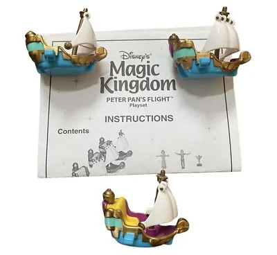Disney’s Magic Kingdom Playset Peter Pan’s Flight Ride Replacement Seat Pieces • $14.99