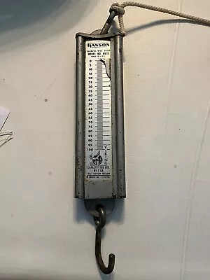 Vintage Hanson Viking Model No. 8910 Hanging Scale. 100lb. U. S.A Made • $20