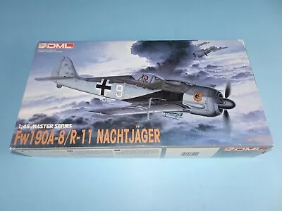 Dragon Dml 1:48 Nachtjager Fw190a-8/r-11 Aircraft Model 5514 • $19.99