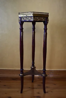 $450 • Buy Antique French Marble Top Jardiniere Stand