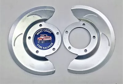 Ford F100 4x4 Front Brake Dust Stone Shield Left + Right 75-80 • $119.90