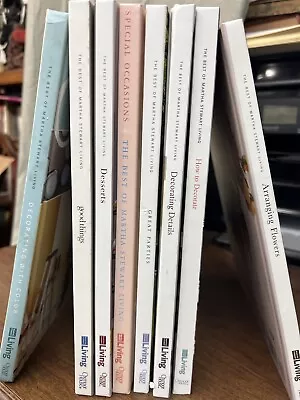 Lot Of 8 Different The Best Of Martha Stewart Living Hardcovers  • $24.95
