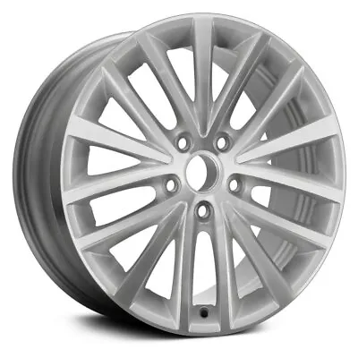 $195.91 • Buy Aluminum Alloy Wheel Rim 17 Inch 2011-2016 VW Jetta 15 Spokes 5 Lug 112mm Silver