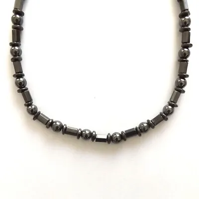 Real Magnetic Healing Necklace. Magnetite Anti Rheumatic With Magnetic Clasp • $10.85
