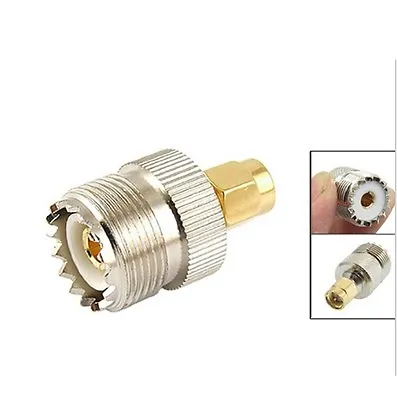 £3.95 • Buy SMA Male Plug To UHF PL259 SO239 Female RF Connector Adapter              890