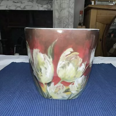 Royal Worcester Nel Whatmore Planter Tulips Design  • £25