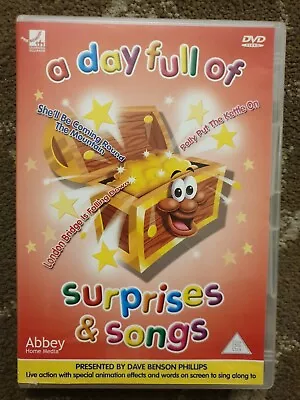 A Day Full Of Surprises And Songs Dvd Dave Benson Phillips Kids • £12.99