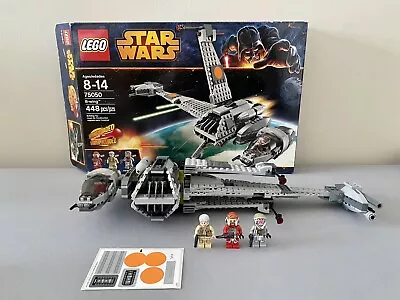 Lego Star Wars 75050 B-Wing Bomber 100% Complete W/ Box Instructions Stickers • $125