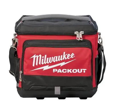 Milwaukee 48-22-8302 PACKOUT Ballistic Nylon Cooler Utility Bag 6 Pocket Black • $69