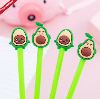 £2.75 • Buy Avocado Gel Pen Stationery Cute Gift Kawaii Party Bag Filler Stocking Filler UK
