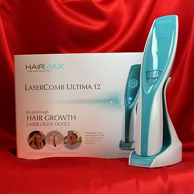 HairMax LaserComb Ultima 12 - Refurbished - 6 Month Warranty • £149.95