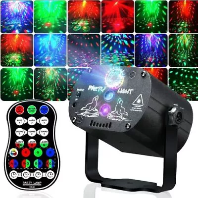 1024 Pattern Laser Light DJ Disco Party Stage Light Projector LED RGB Lighting • $17.99