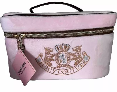 Juicy Couture Pink Velour Bag OG Style With Bling  • $49