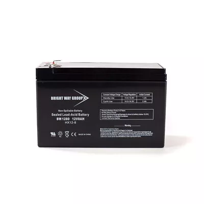 Bright Way Group 12V 8AH SLA Battery F1 Terminal • $15.99