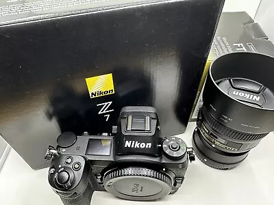 Nikon Z7 Body With Nikkor 50mm 1.8g Lens + FTZ. Slightly Used! ShutterCount 8083 • $1600