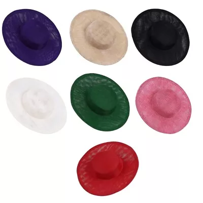 Elegant Vintage Fascinator Hat Base DIY Round Saucer For Party Costume • £6.80