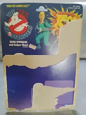 Real Ghostbusters. Kenner Vintage Action Figure Cardback. Egon Spengler • £13.50