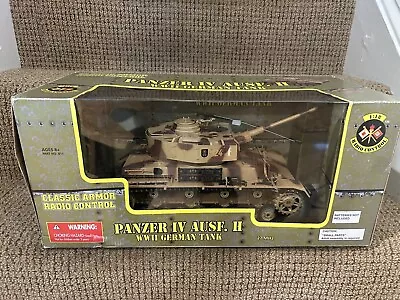 Classic Armor/Millennium 1:18 German Panzer IV Ausf H 4th Pz. W/Remote No. 811 • $218.50