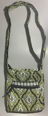 Vera Bradley Cambridge Medallion Crossbody Shoulder Bag Purse Green Blue  • $14.39