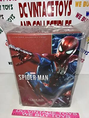 *new Sealed* 1/6 Hot Toys Vgm43 Marvel Spider-man Metallic Armor Mk Iv Figure • $265