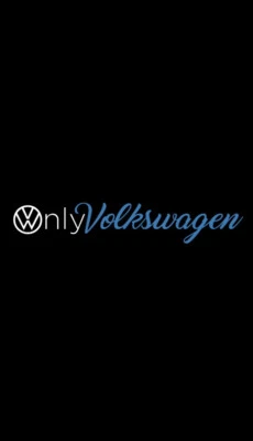 $12.99 • Buy Only Fans Theme Sticker For Vw Volkswagen Beetle Golf Passat Jetta Tiguan Fans