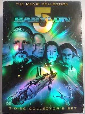 $14.99 • Buy Babylon 5: The Movie Collection DVD Set 5 Disc With Insert