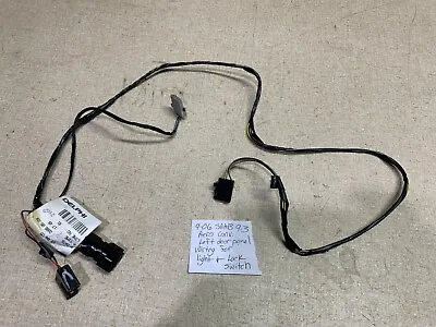 07 Saab 9-3 Aero Convertible Left Door Panel Wiring Harness 12766834 • $17.95