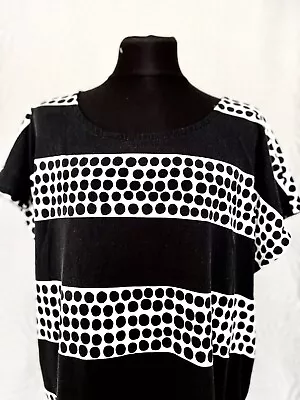 MARIMEKKO  POMPULI Top Tunic  Sleevelees  Size M • $16