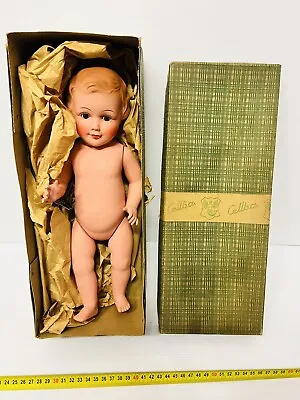 Cellba Doll IN Celluloid Years ‘30 New IN Box Original Rare Vintage • $378.85