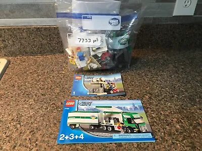 LEGO Town: Cargo: Truck & Forklift 7733....100% Complete W/ Manuals • $74.99