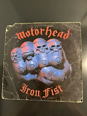 £6.99 • Buy Motorhead - Iron Fist Vinyl Album - Damaged Cover