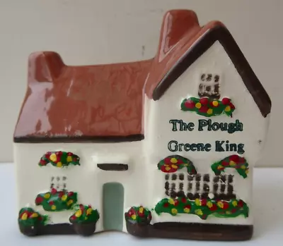 Mudlen End Studio Felsham Pottery 33G The Plough Greene King W Flowers RARE!!! • £199.99