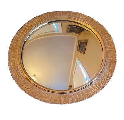 Newcomb Macklin Neoclassical Rondel Round Bullseye Convex Glass Mirror Frame • $2200