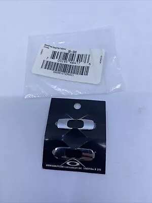 Oakley Batwolf Sunglasses Replacement Icons Polished Chrome Pair Original 08-028 • $17.99