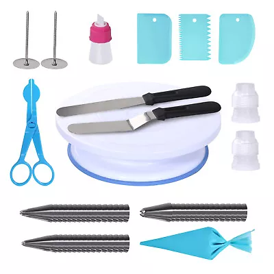 £12.99 • Buy 60PCS Cake Turntable Dessert Cupcake Display Stand Kit For Cake Decorations