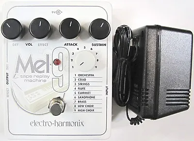 Used Electro-Harmonix EHX MEL9 Tape Replay Machine Guitar Effects Pedal Mel 9 • $208.99