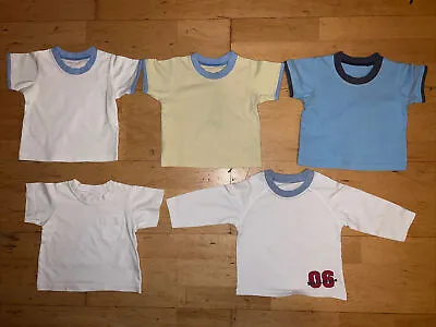 5 Pack M&S  T-Shirts Age 3-6 Months • £1.49