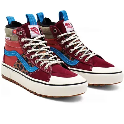 Vans - Mens / Womens -sk8-hi Mte-2 - Pomegranate / Leopard • $99.95